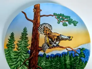 Vintage pyntetallerken i porcelæn – Germany