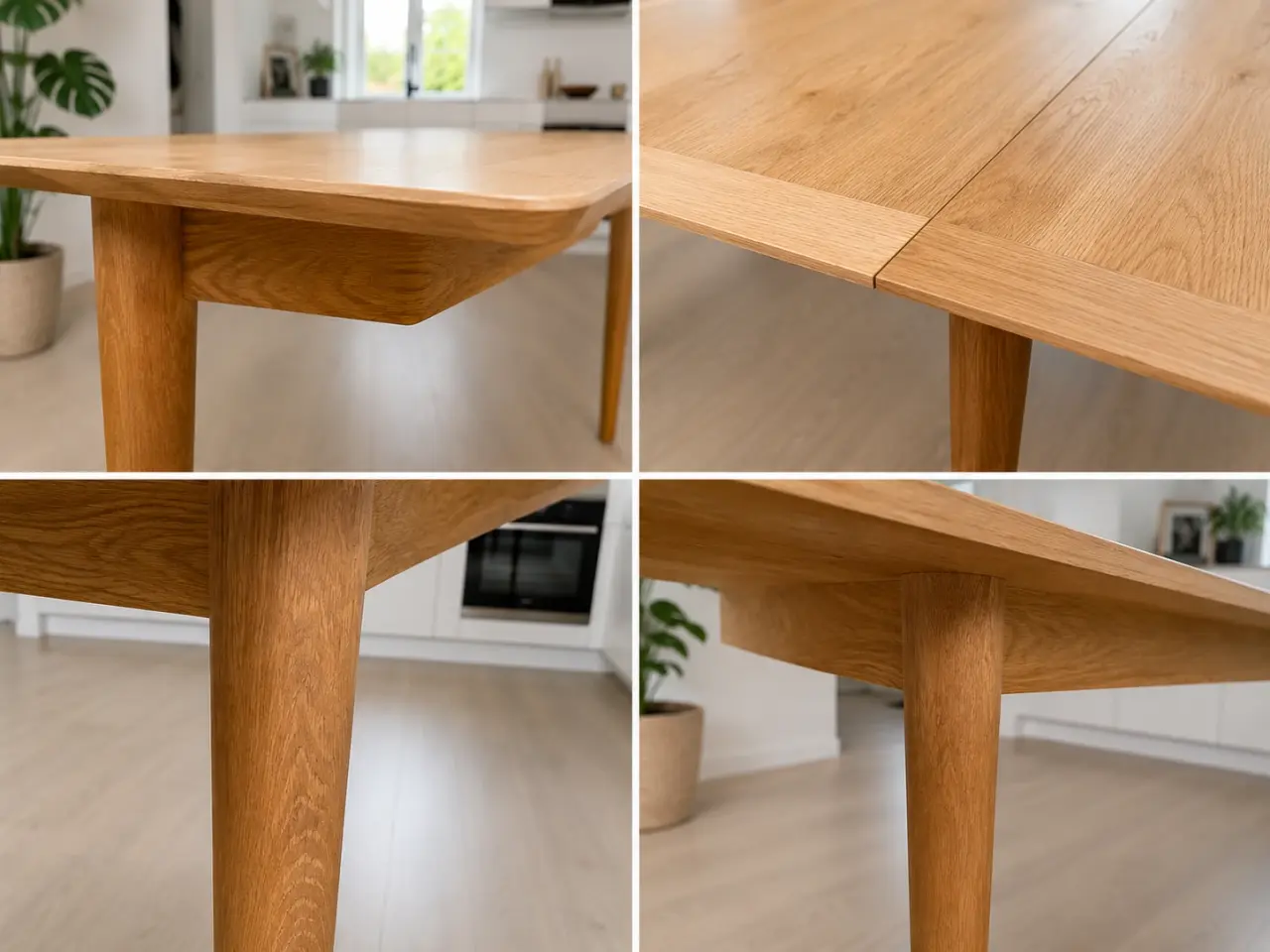 Billede 4 - Flot egetræsspisebord fra ILVA – 180×100 cm – med