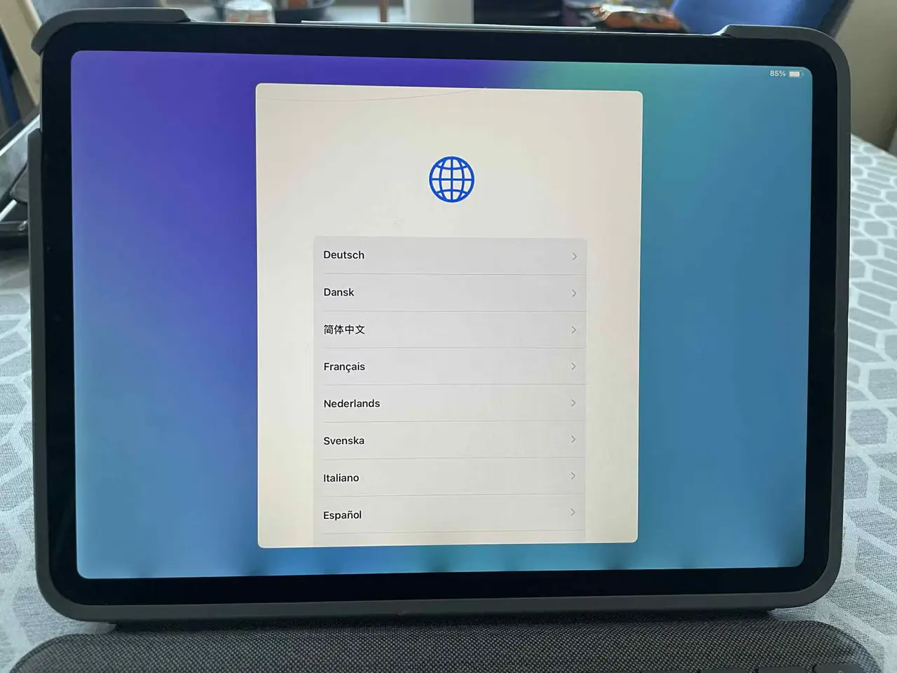 Billede 2 - iPad Pro 11", 256 gb m. Logtich keyboard cover