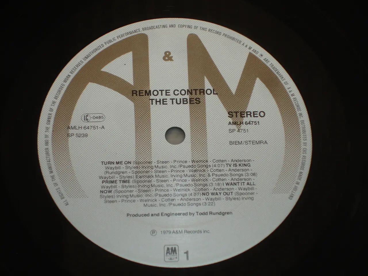 Billede 4 - The Tubes – Remote Control ( Glam, Punk )