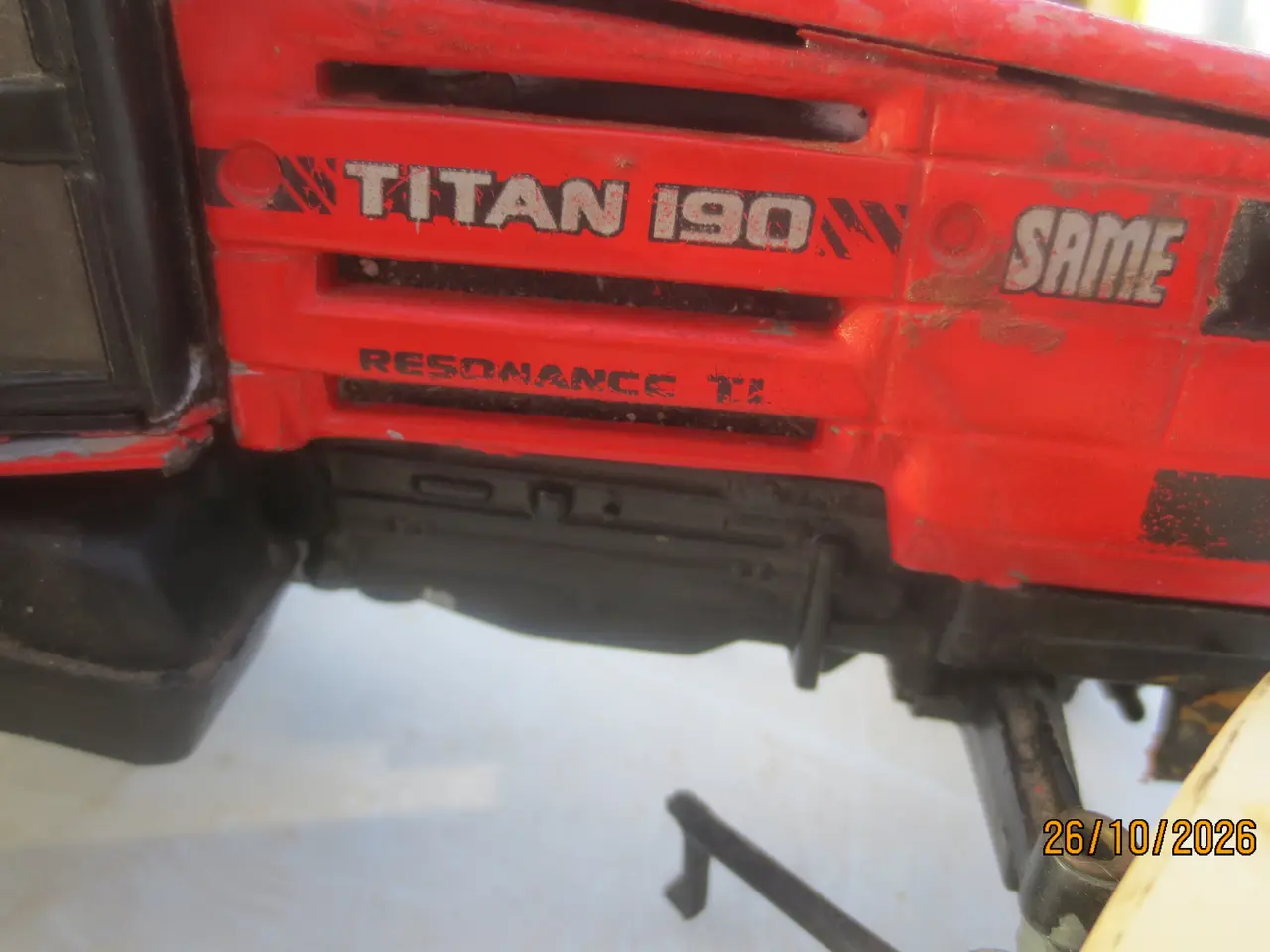 Billede 2 - 1 stk Modeltraktor Same Titan 190