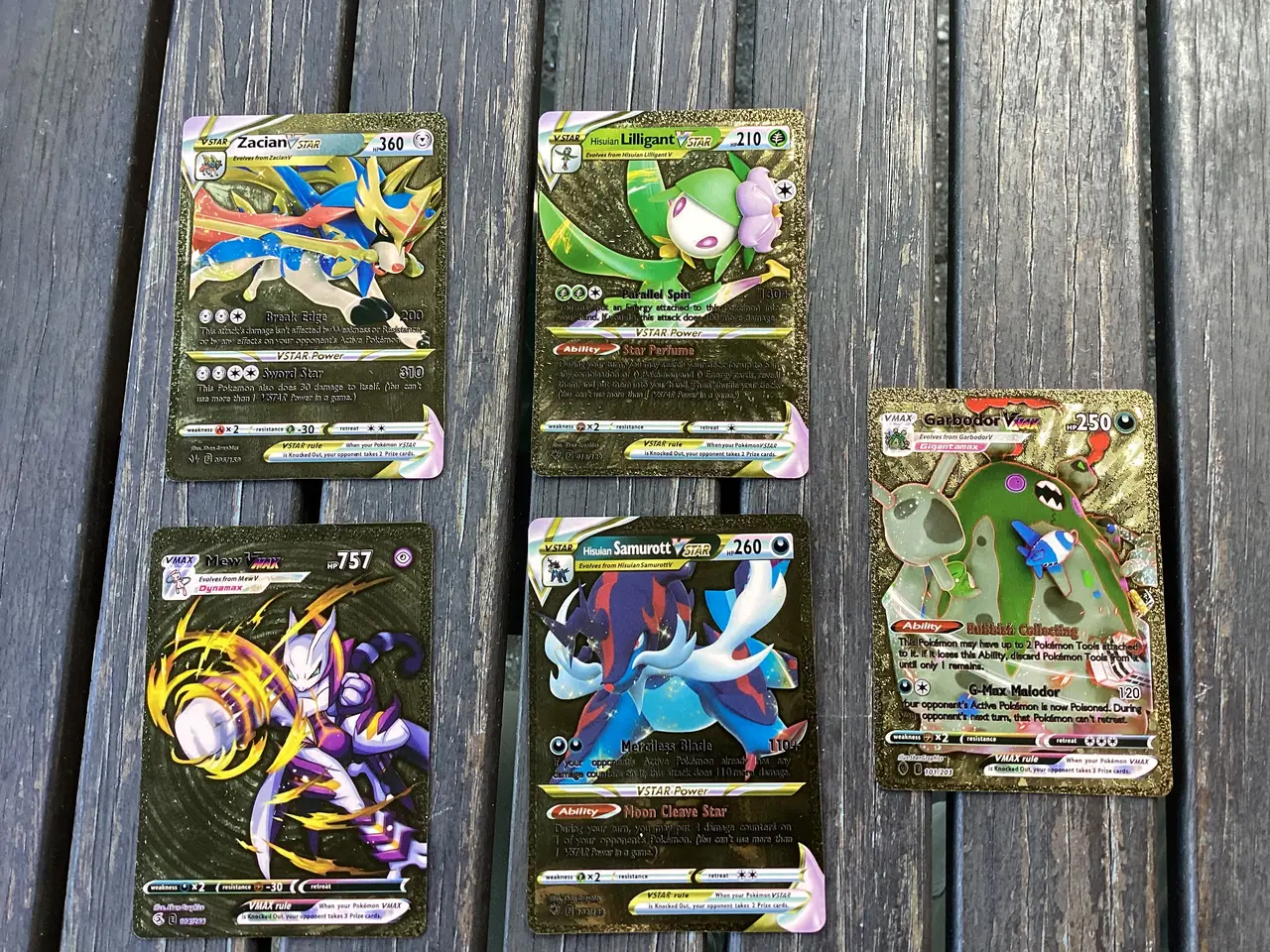Billede 5 - Pokemon kort Gold flot 5 stk pokemonkort 100kr.