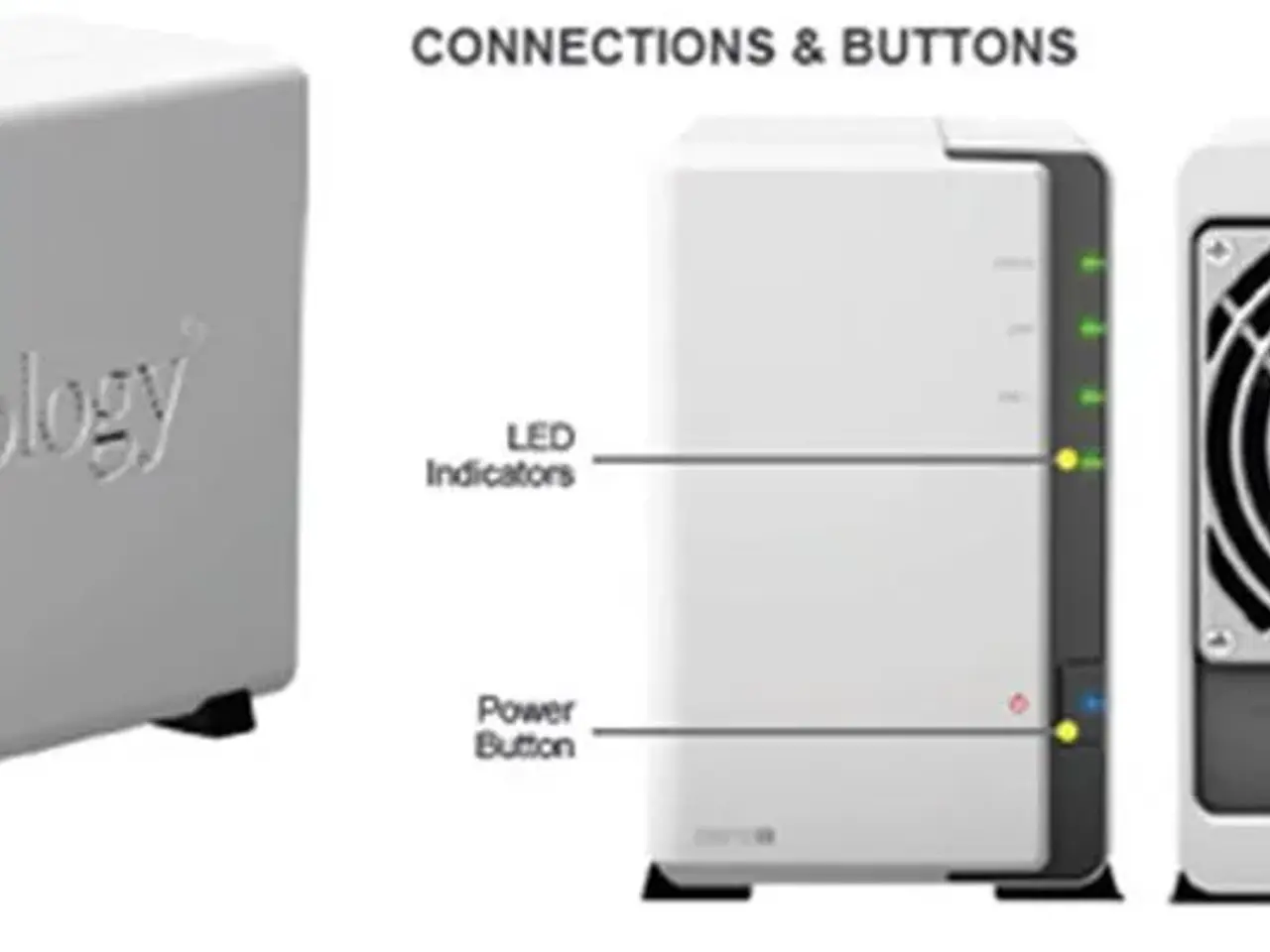 Billede 4 - Synology Disk Station DS212J - NAS-? GB