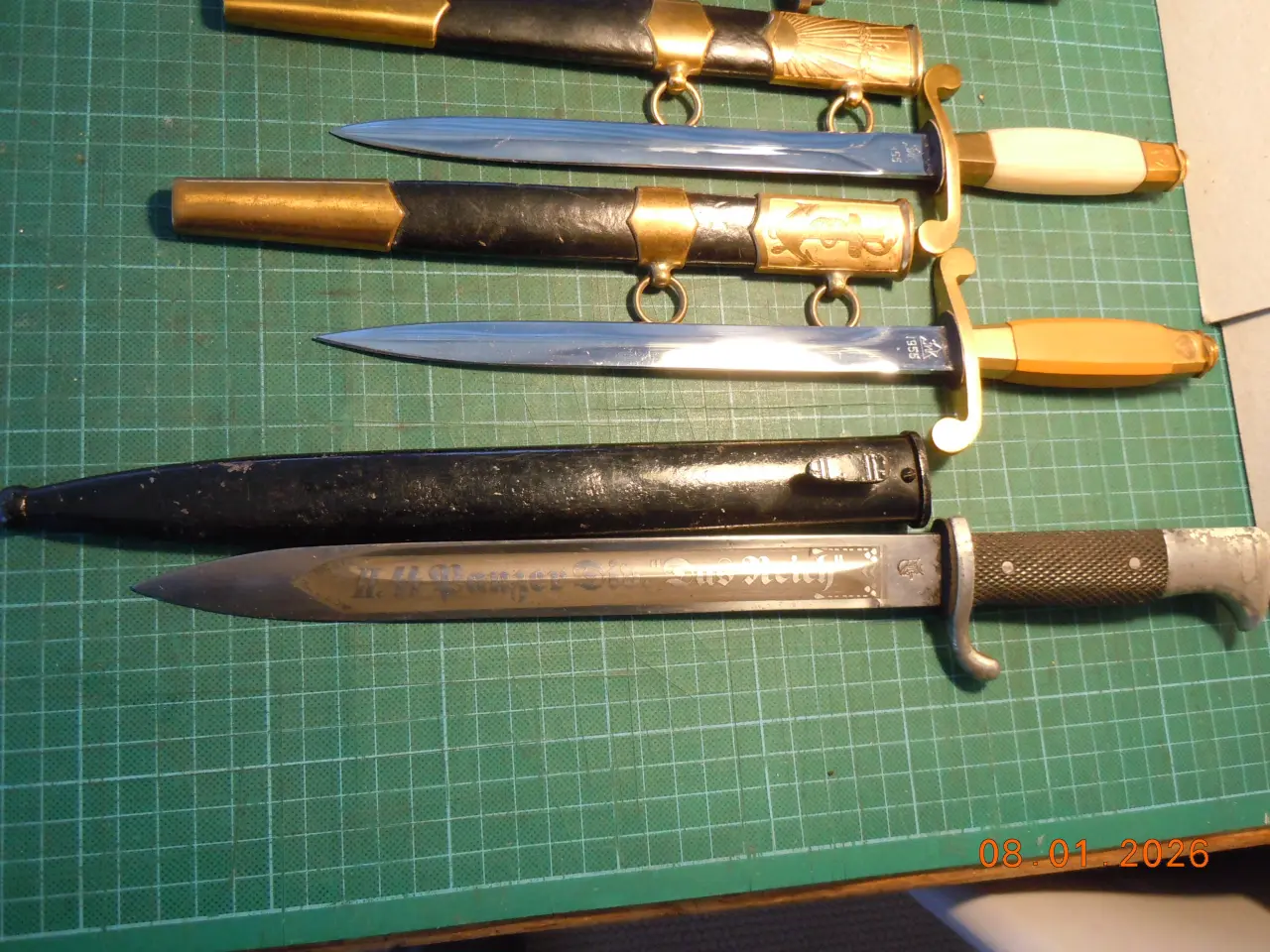 Billede 6 - Dolke, bajonetter og knive, forskellige typer.