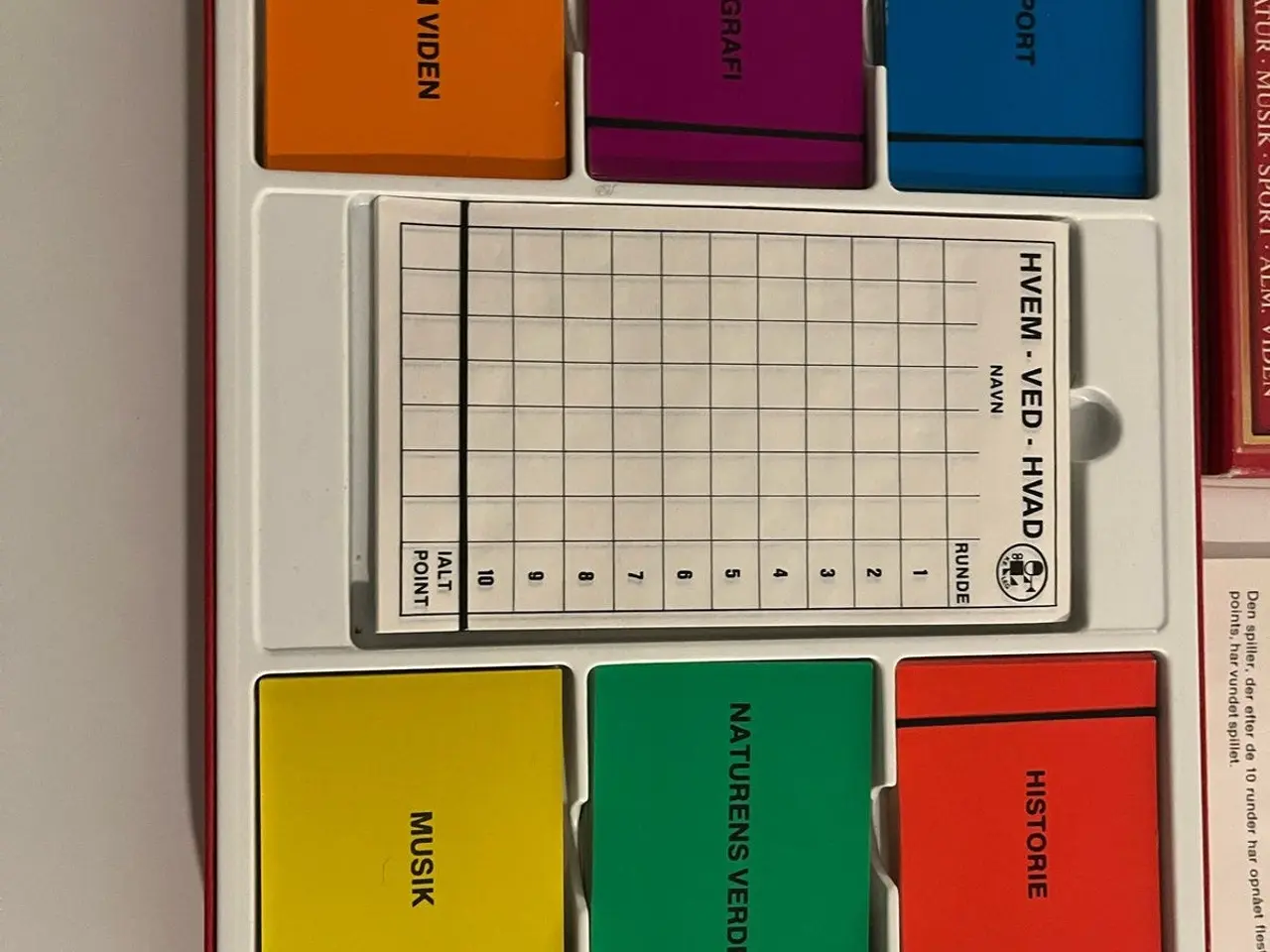 Billede 2 - Hvem ved hvad - quizspil (komplet)