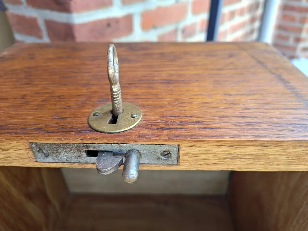 Billede 3 - Meget gammel retro arkiv boks