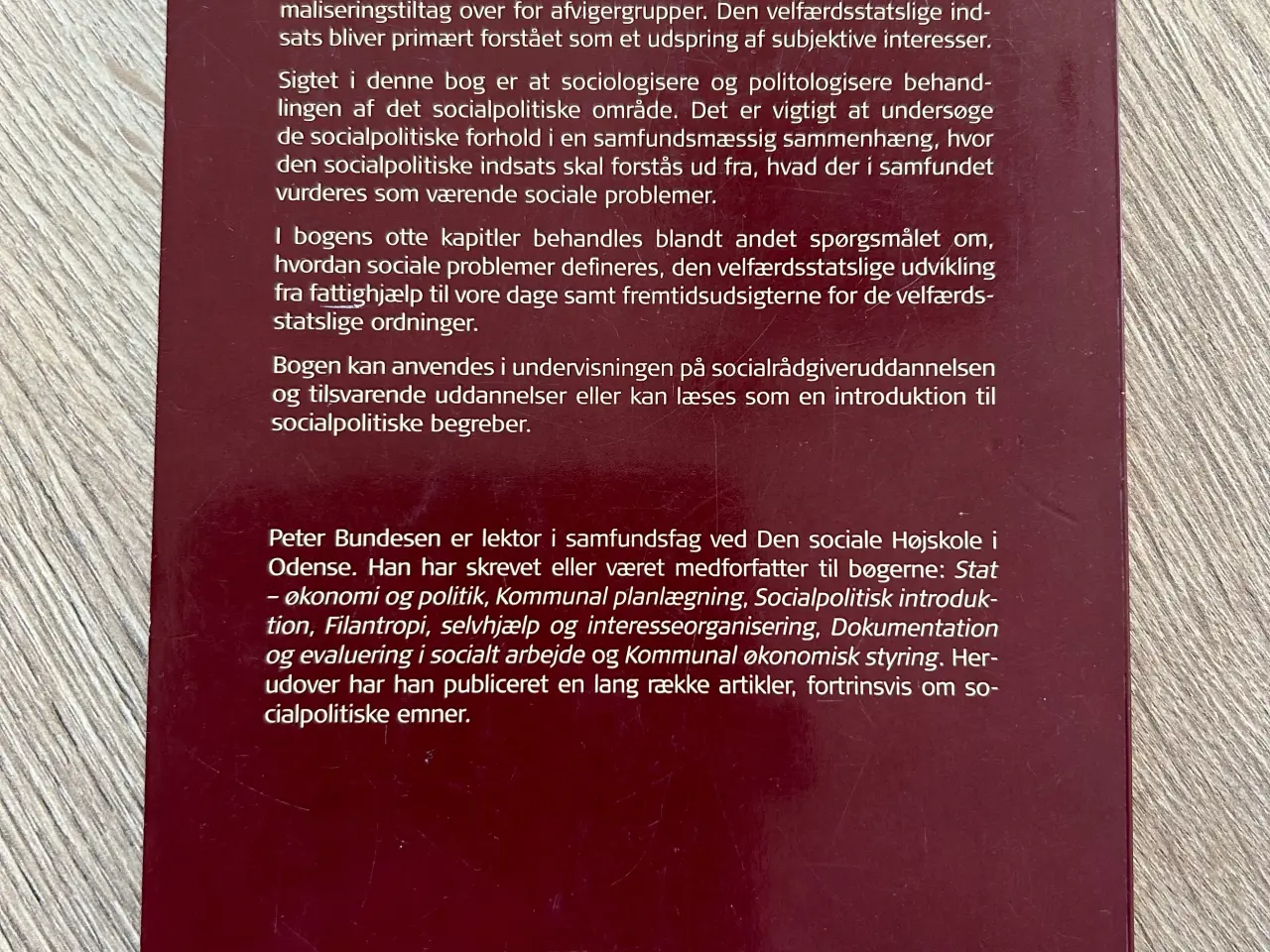 Billede 2 - Studie bog for social rådgiver
