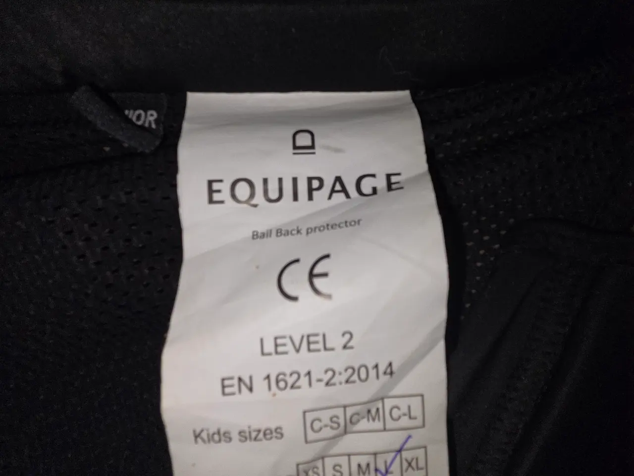 Billede 6 - Equipage Bail rygbeskytter