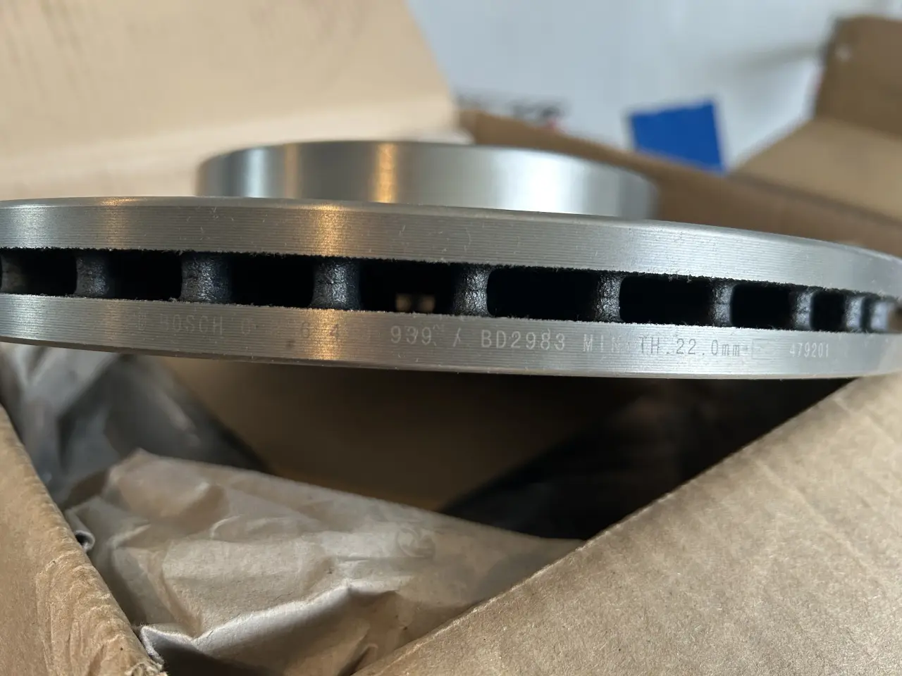 Billede 1 - BOSCH Bremseskiver+klodser til VW Golf VII mf.