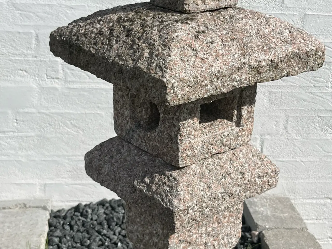 Billede 4 - Japansk granit tempel / hus