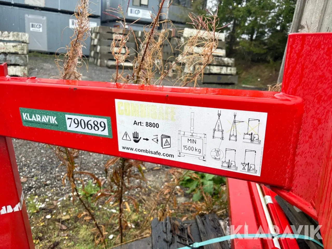 Billede 5 - Kontravægt/faldsikring Combisafe 8800