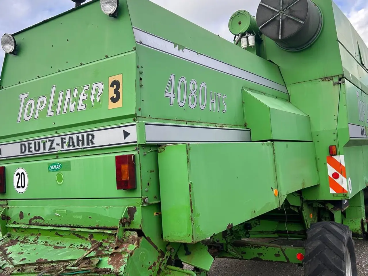 Billede 4 - Deutz-Fahr 4080 HTS TOPLINER V8 256 HK