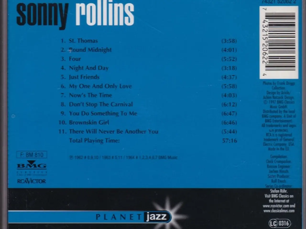Billede 2 - Sonny Rollins – Planet Jazz – CD