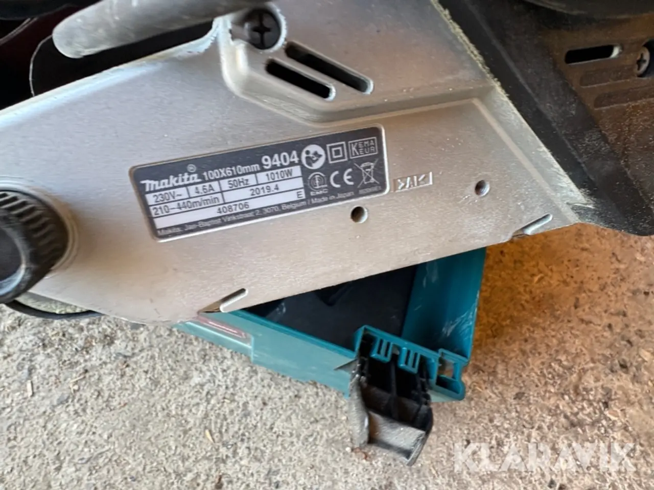 Billede 6 - Båndsliber Makita 9404J