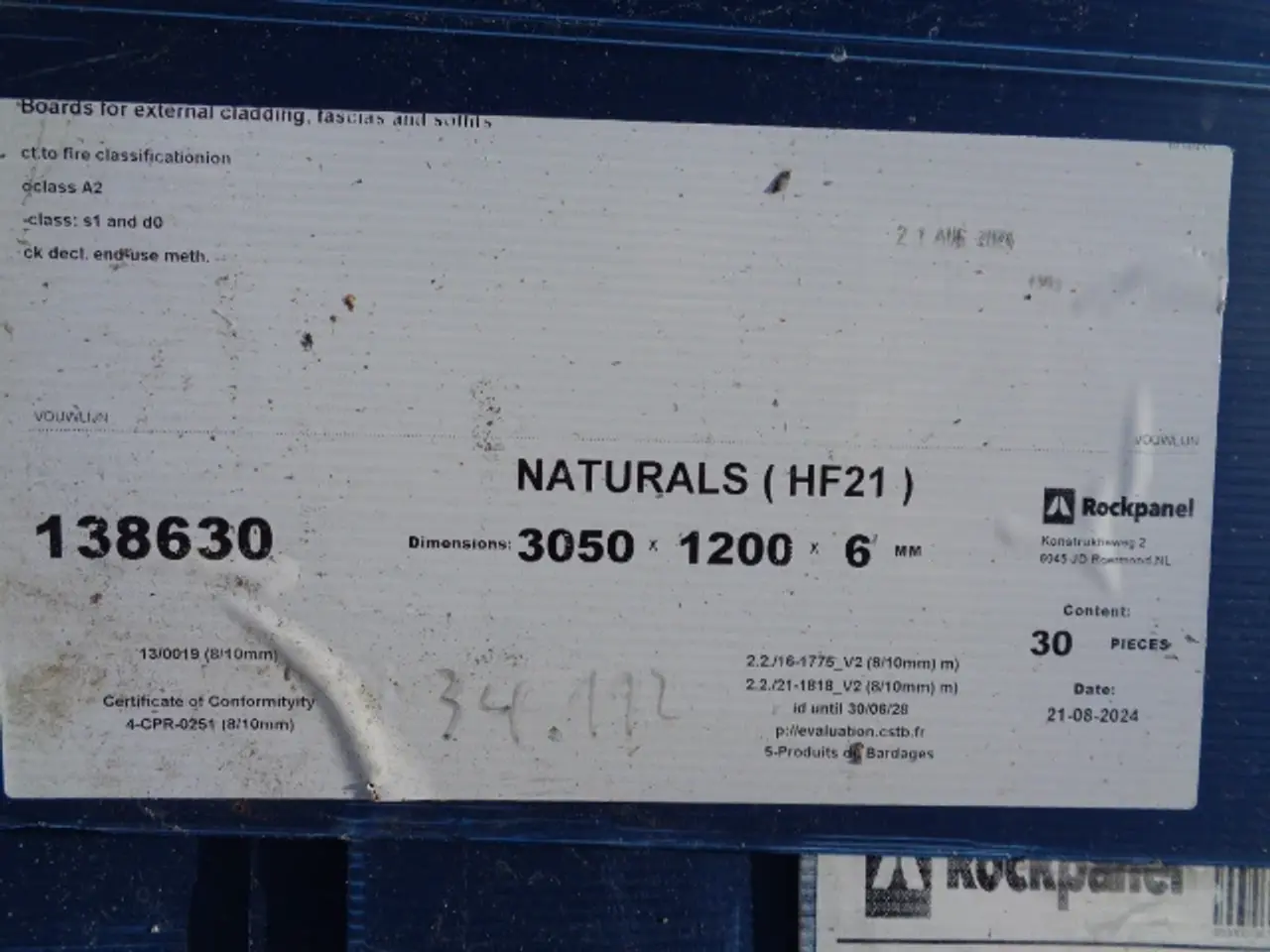 Billede 2 - Emballage plader