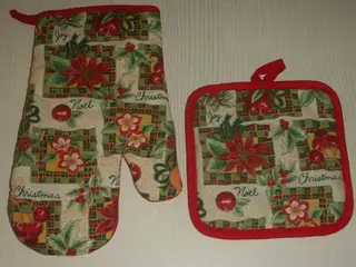 Julehandsker og grydelapper