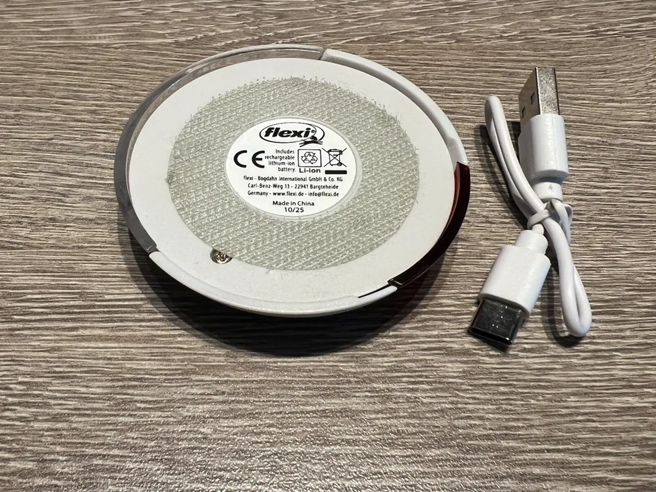 Billede 4 - Flexi Vario LED lygte m/usb ø 7 cm grå