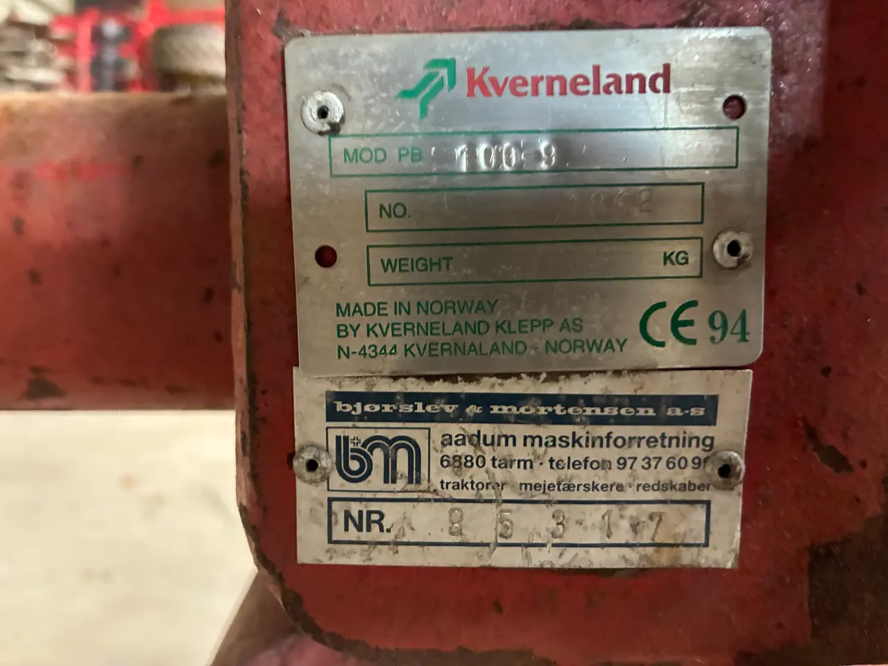 Billede 5 - Kverneland 7 FURET PX100-9