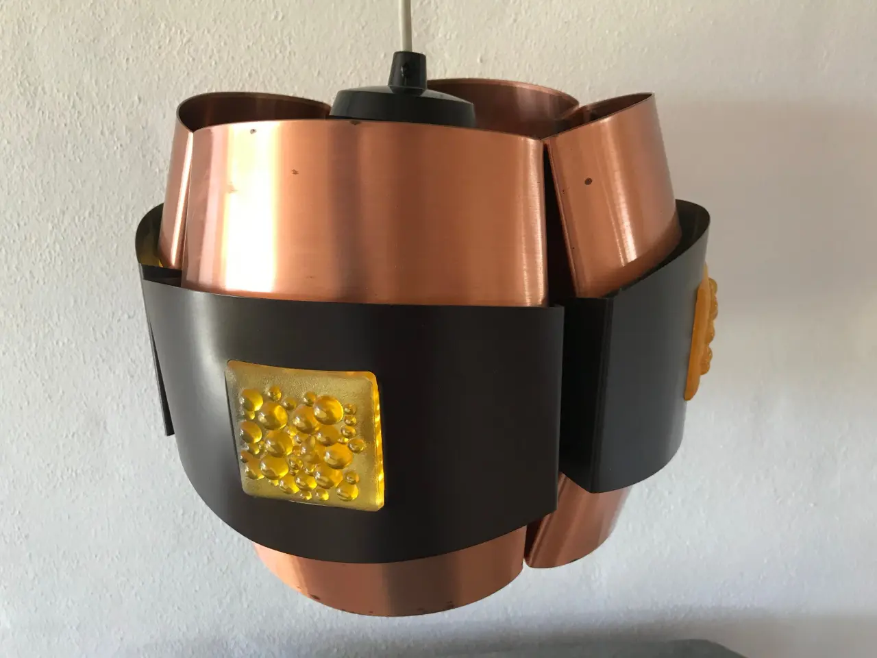 Billede 7 - Retro pendel i kobber / metal.