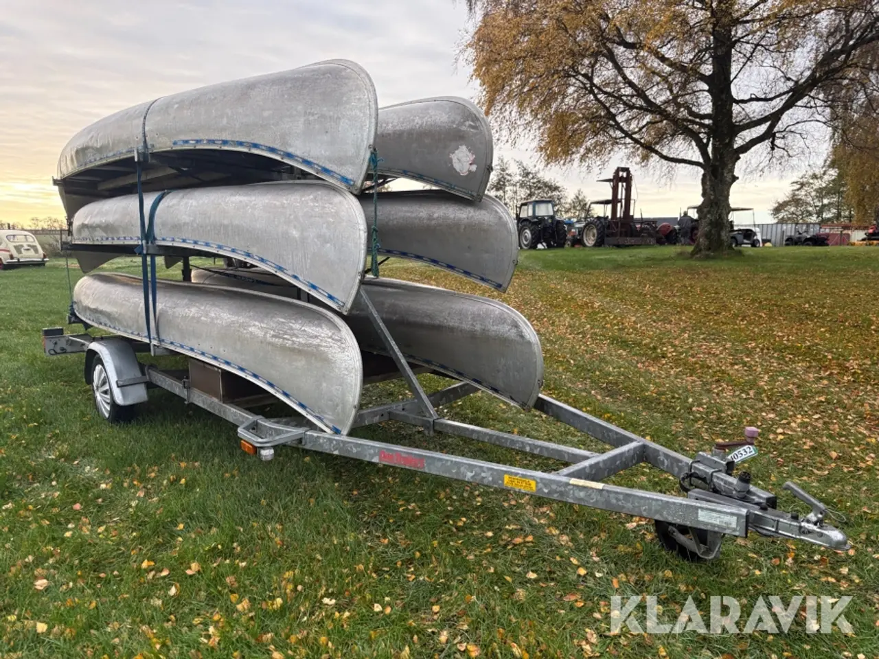 Billede 3 - Kanoer med trailer Inkas 525 AL-B 6 styk