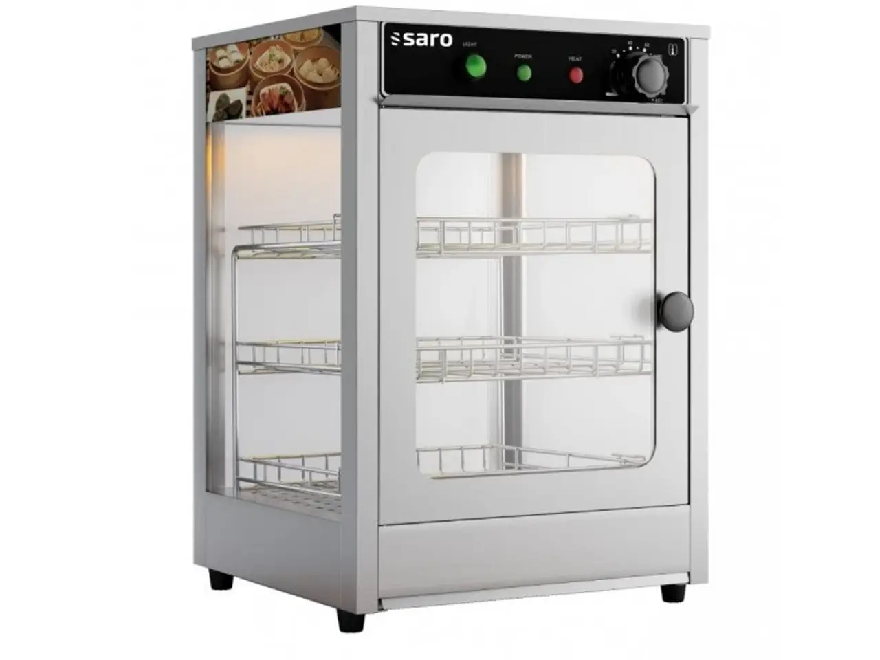 Billede 1 -  Lille Varmevitrine (FIONA) – 43 Liter Varmeskab