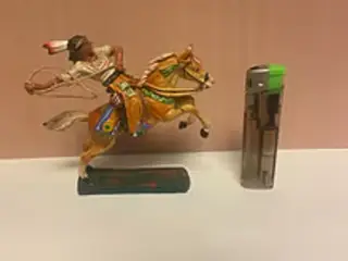 Indianer med lasso.