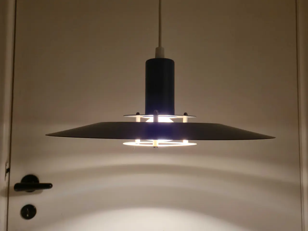 Billede 4 - Klassisk blå retrolampe fra Lyfa