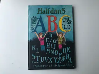 Halfdans abc med Musik CD
