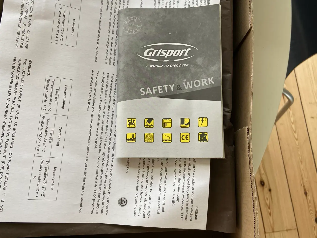 Billede 6 - Sikkerheds sko Grisport 