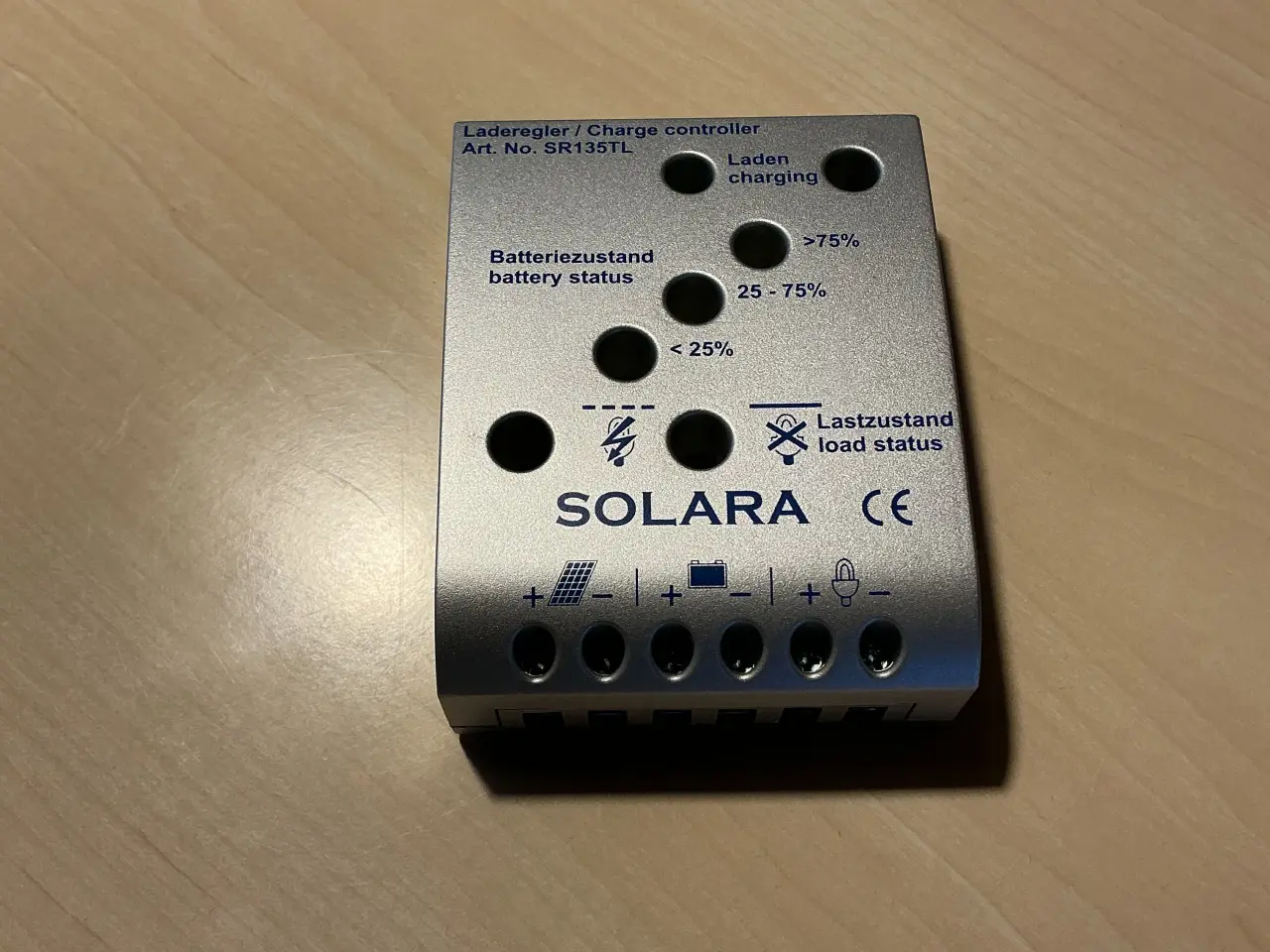 Billede 3 - Solara SR135TL solcelleregulator