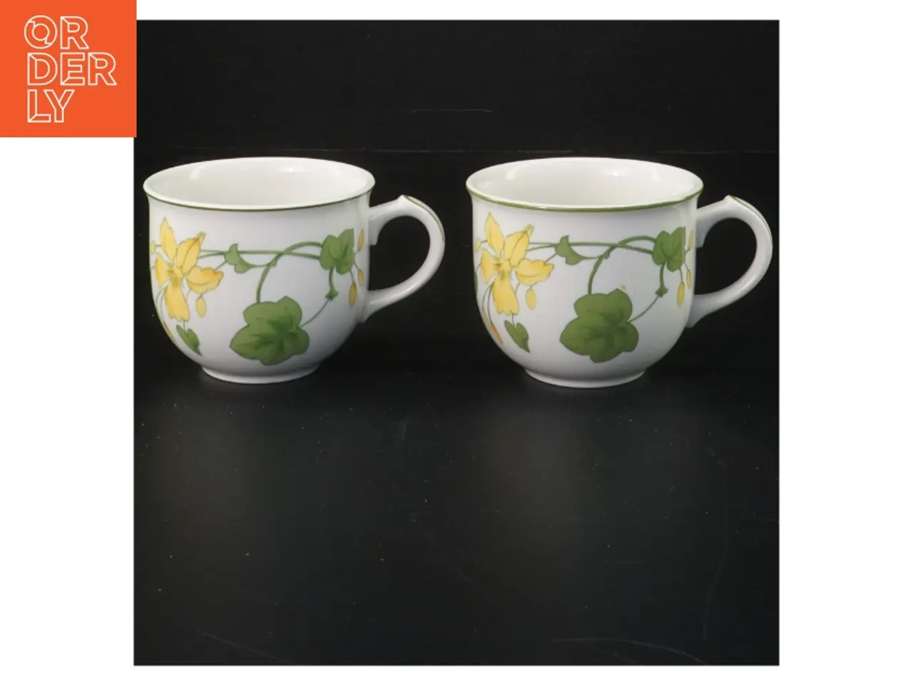Billede 2 - Sæt med kopper og underkopper fra Villeroy & Boch (str. Ø 16,5 cm)