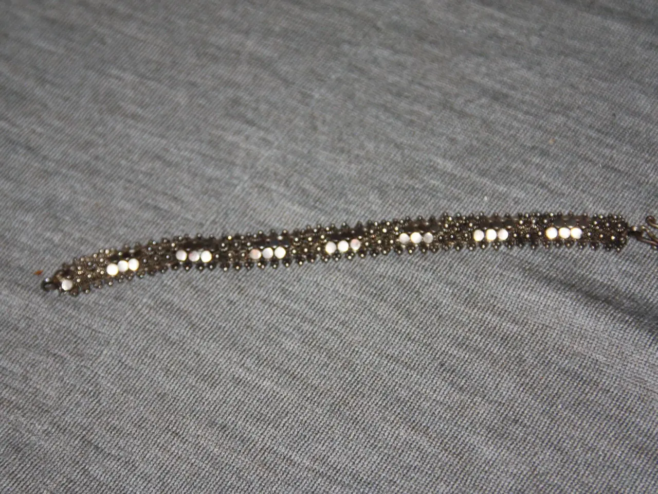 Billede 1 - 18 cm lang sølv armbånd stemplet 925 vægt 25,3 g