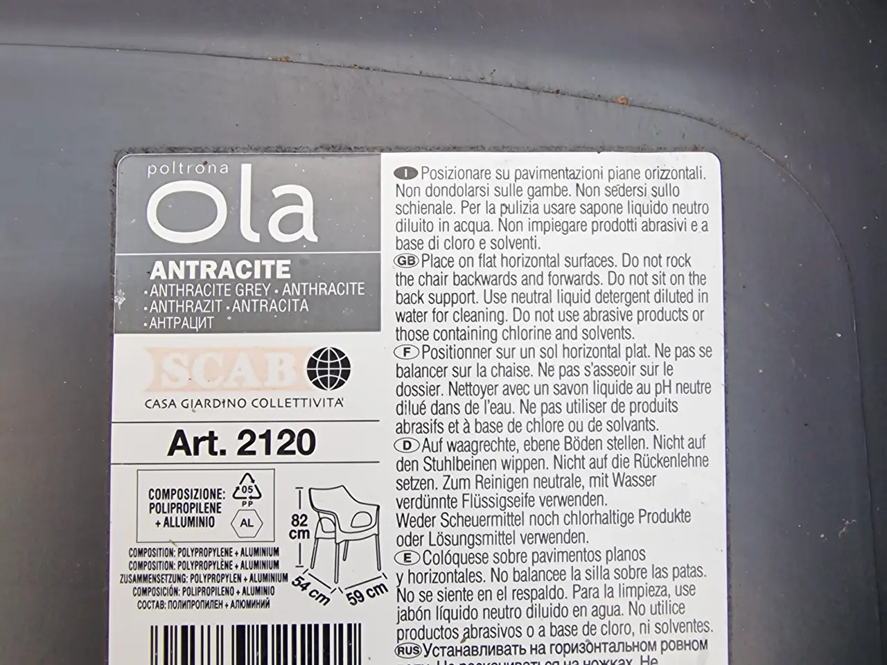 Billede 6 - OLA outdor chair