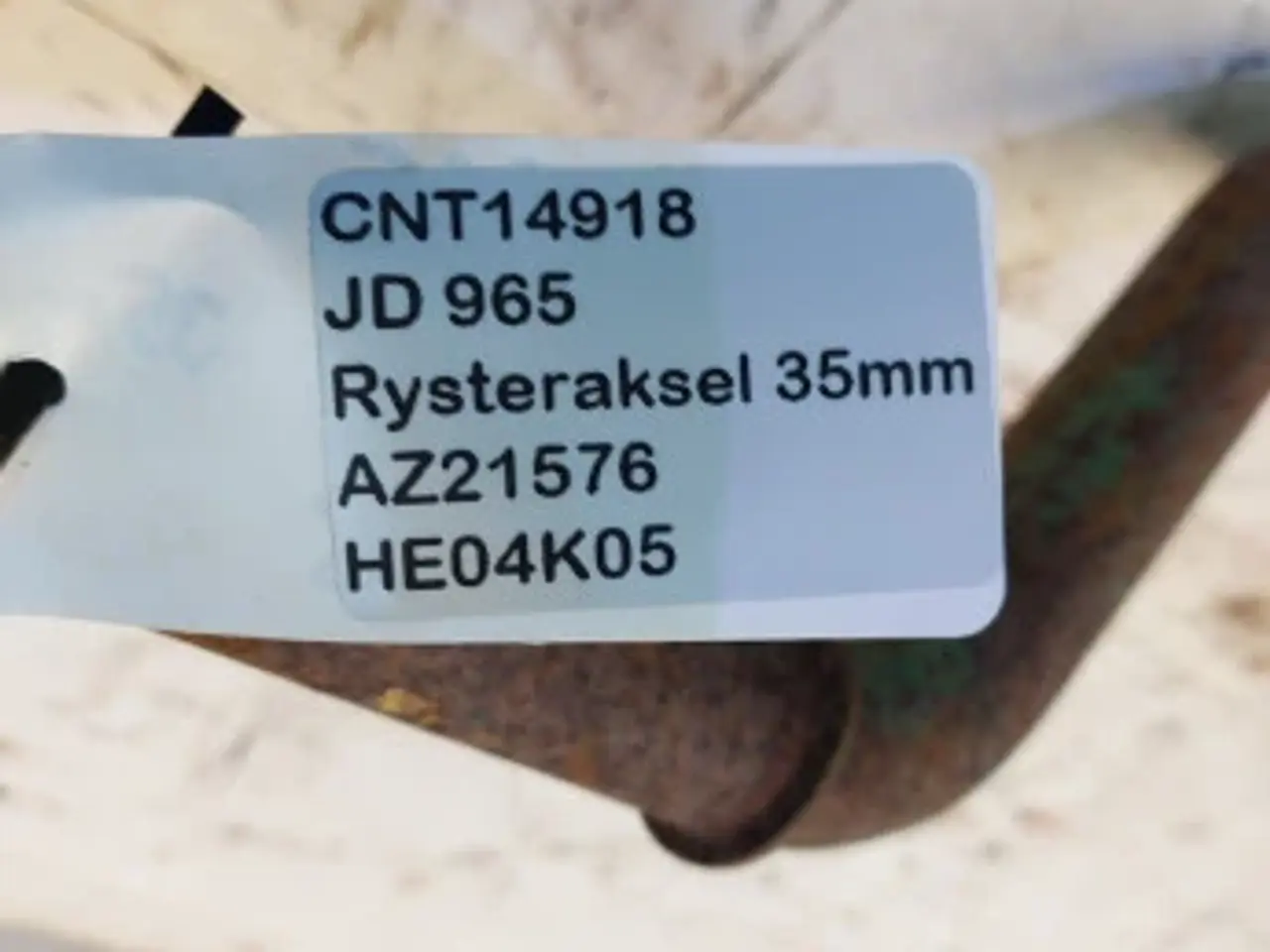 Billede 13 - John Deere 965 Rysteraksel 35mm AZ21576