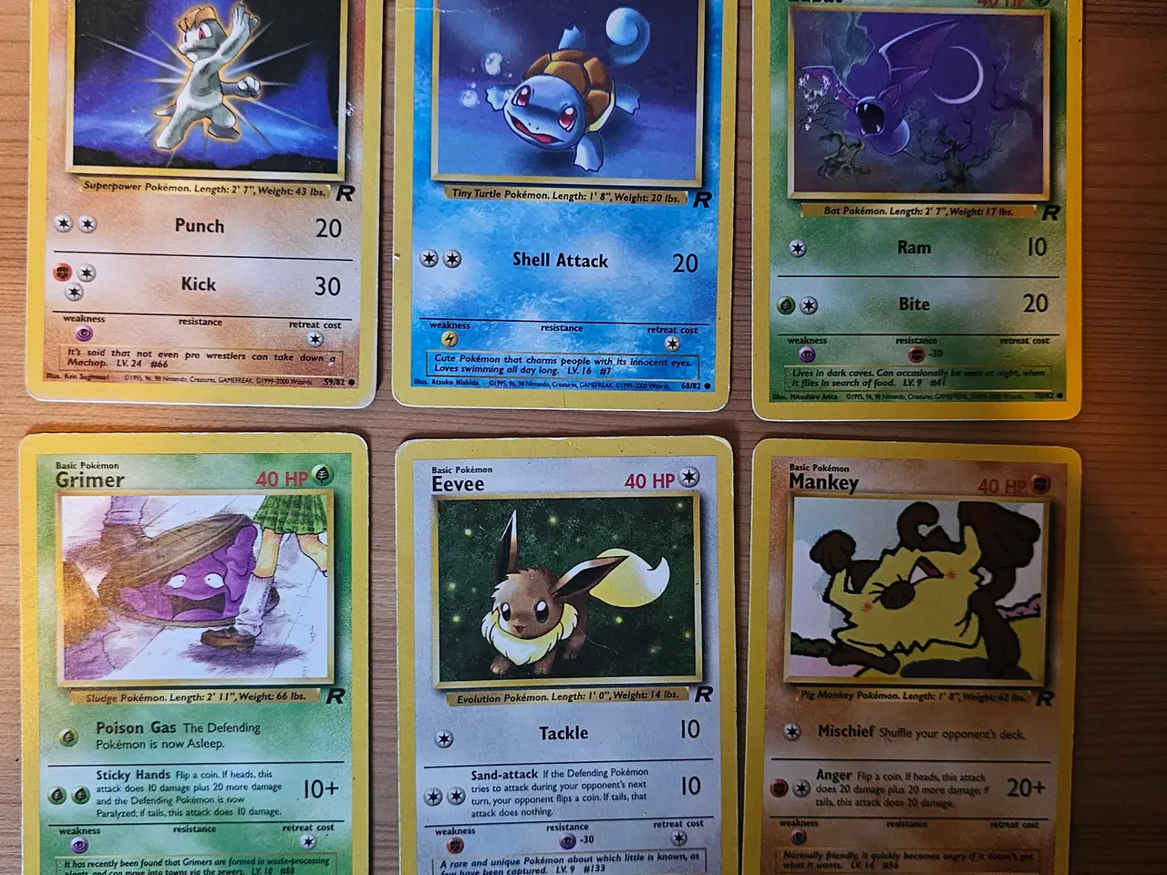 Billede 1 - Rocket pokemonkort ældre 