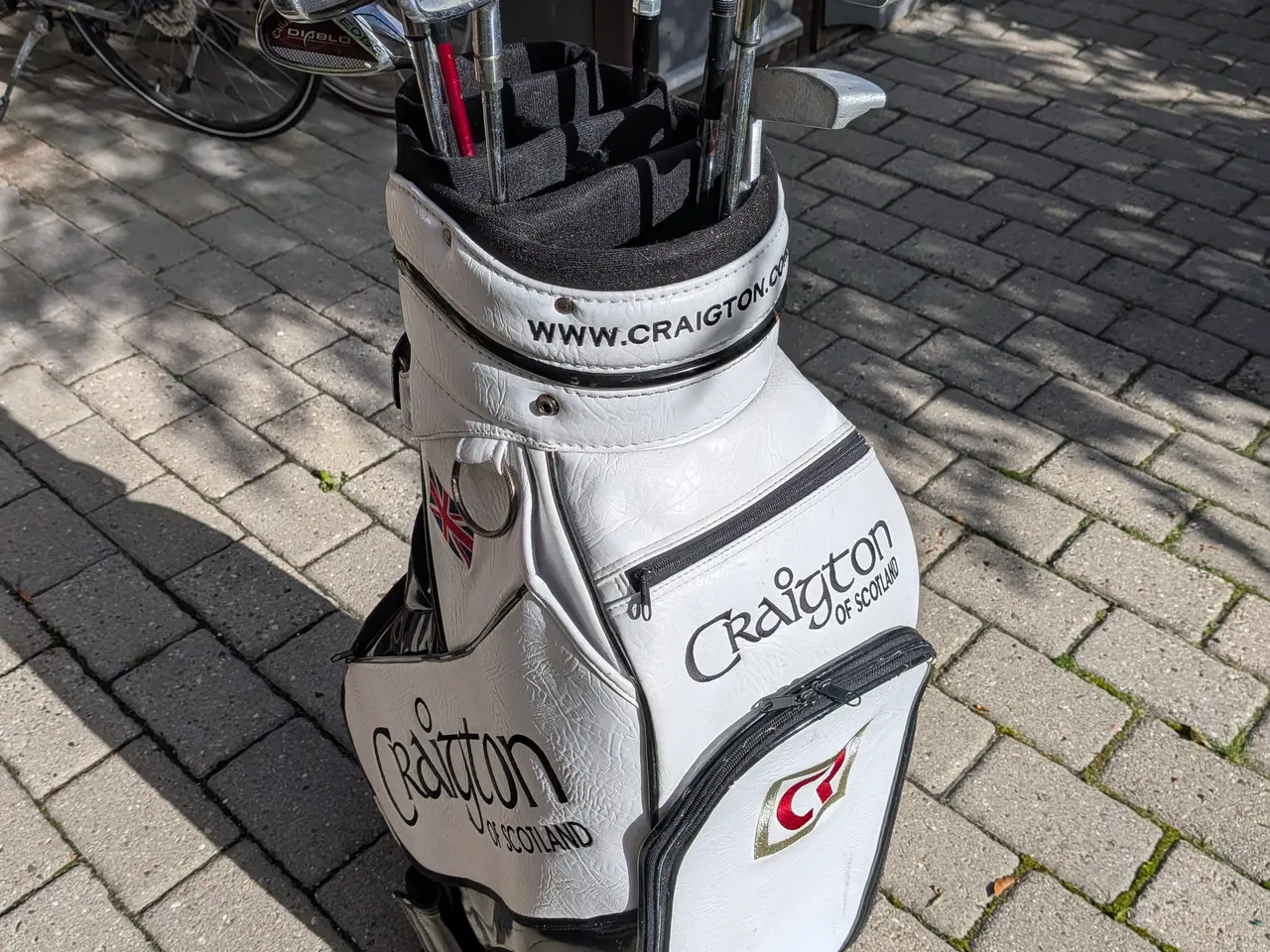 Billede 3 - 9 golfkøller med Craigton golfbag