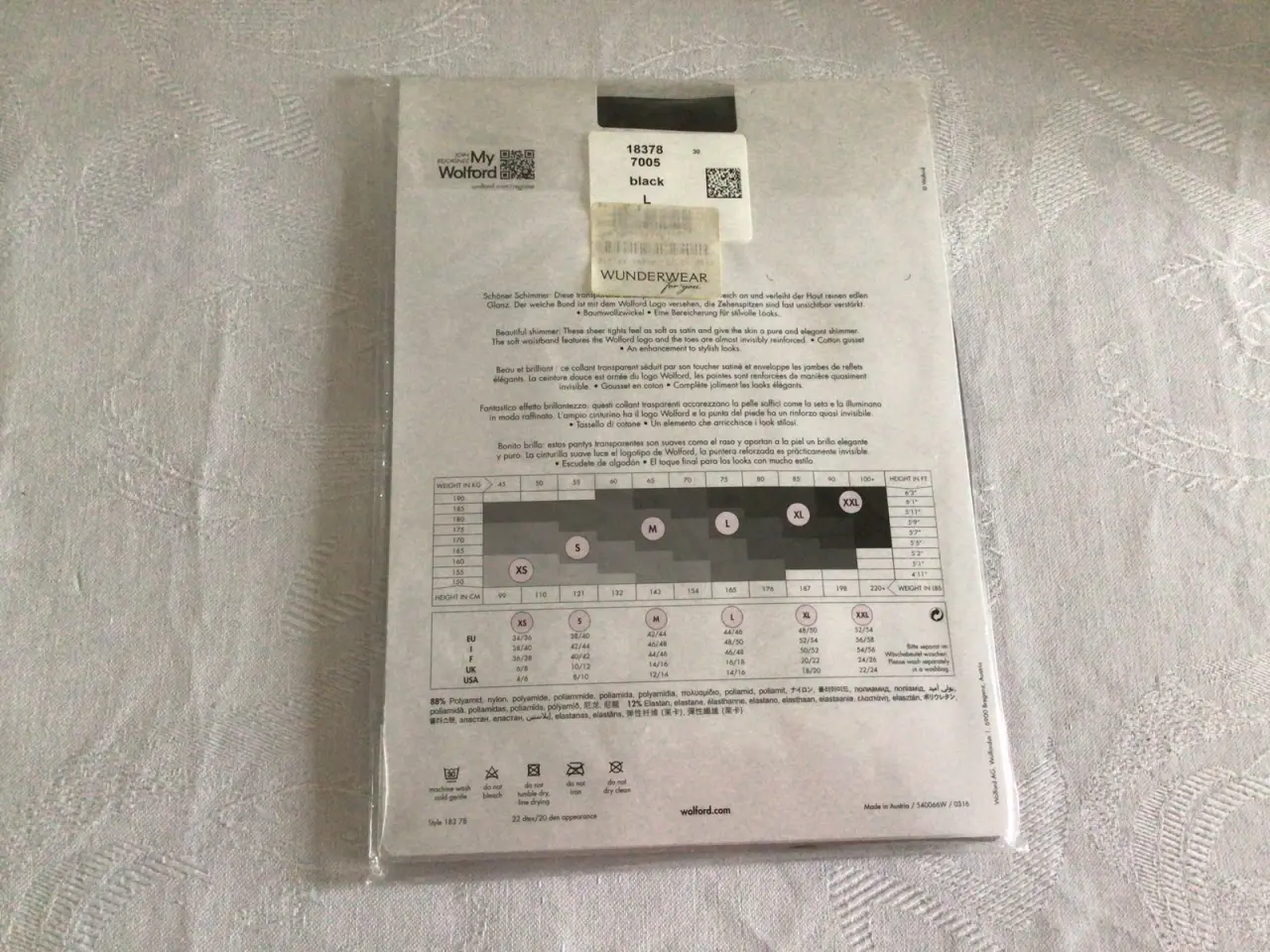Billede 2 - Wolford satin touch