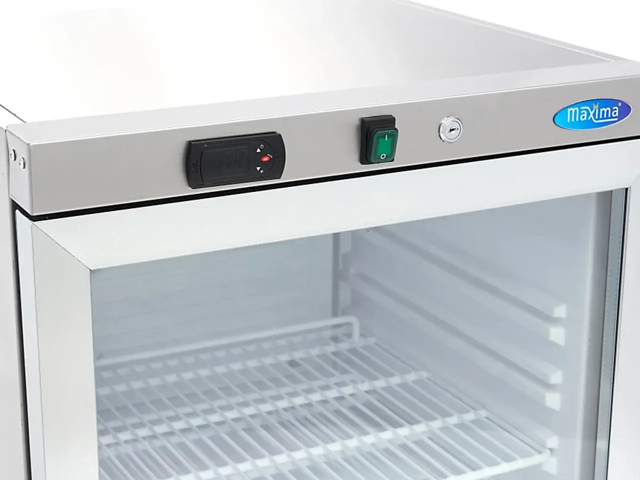 Billede 4 - Displaykøleskab 200 L – rustfrit stål