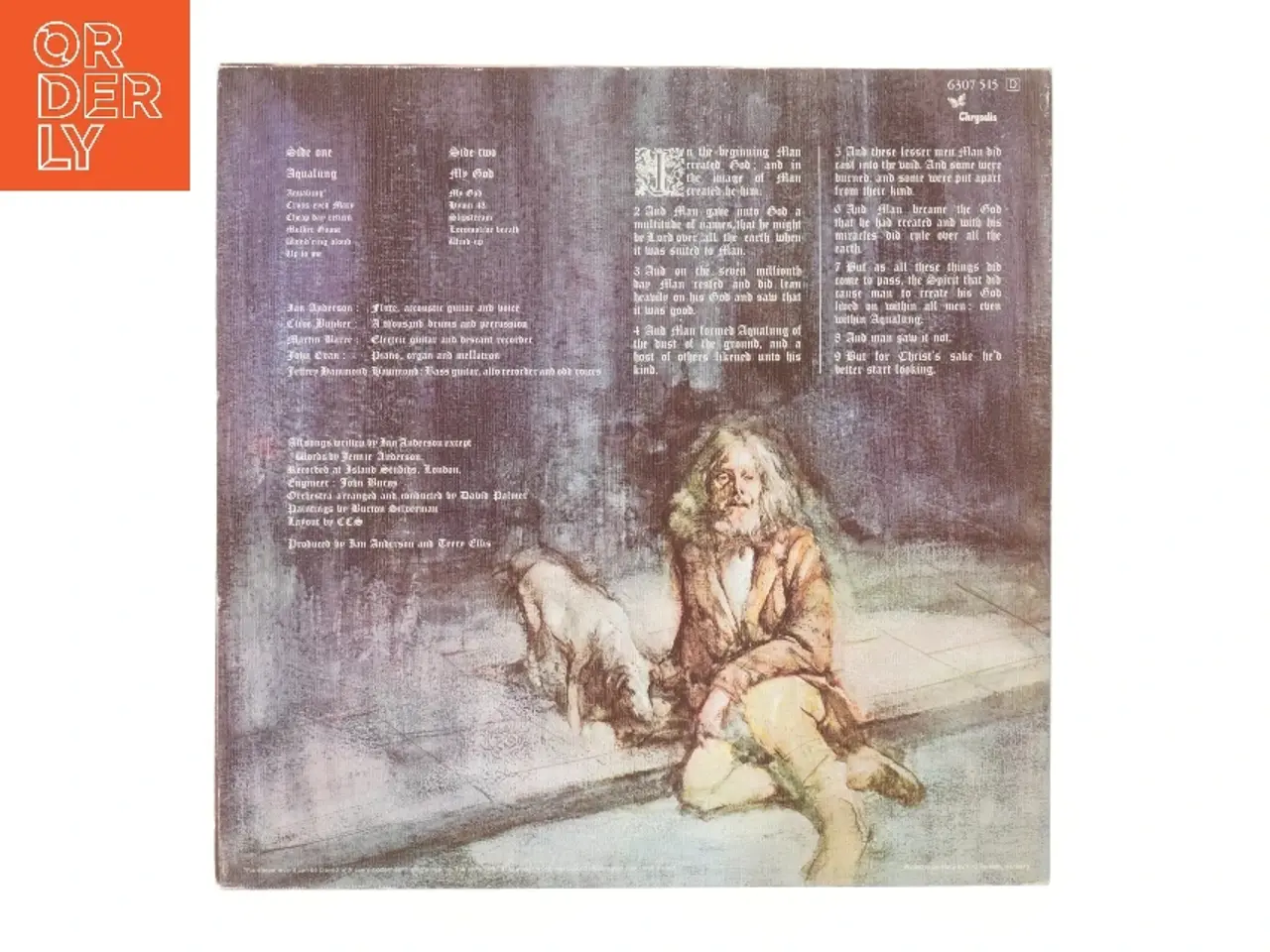 Billede 2 - Jehro Tull Aqualung album LP