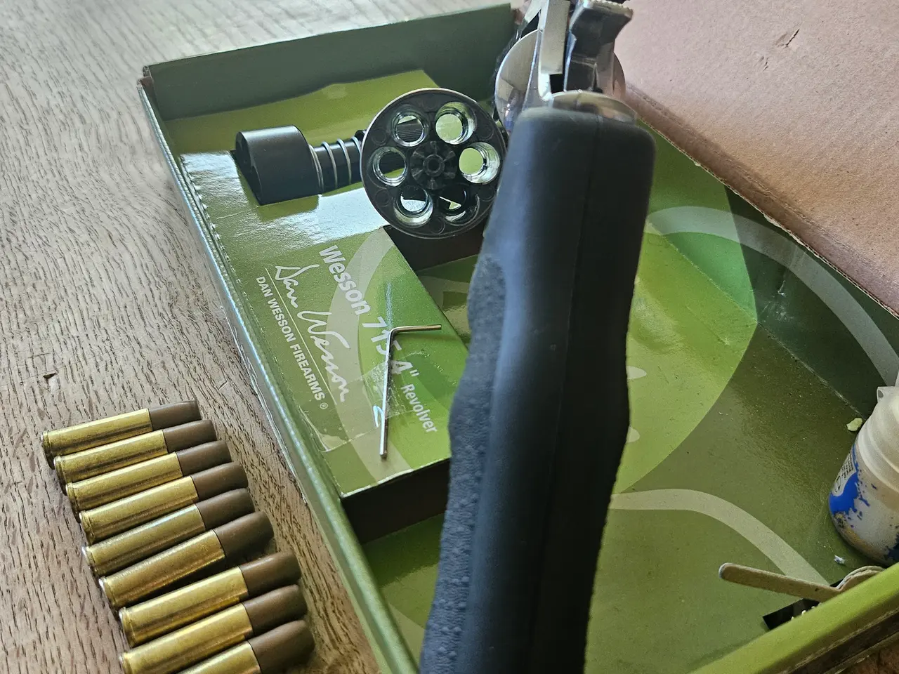 Billede 4 - Revolver, CO2, Dan Wesson 715 4", Sølv