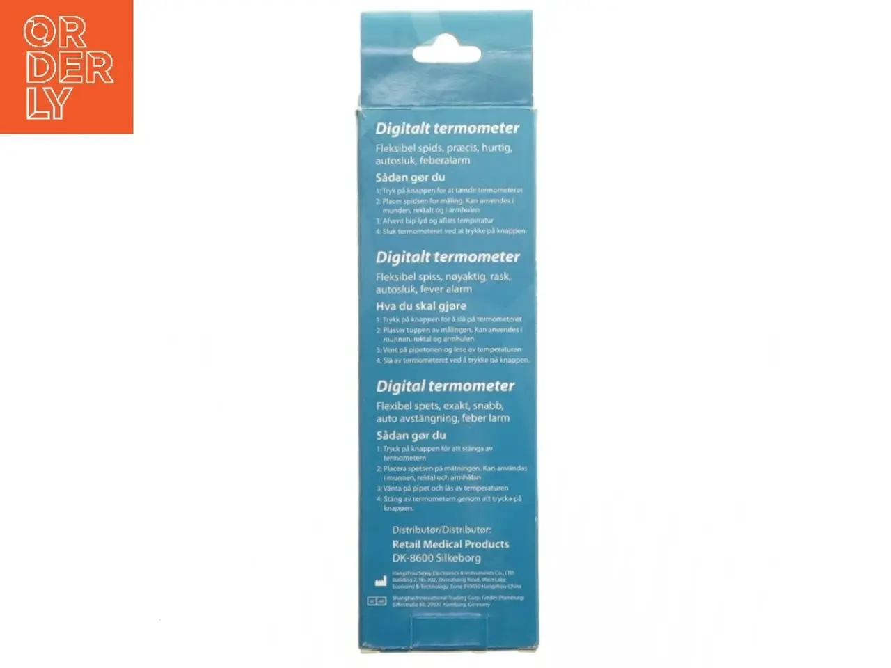 Billede 3 - Fleksibelt digitalt termometer (str. 13 cm)