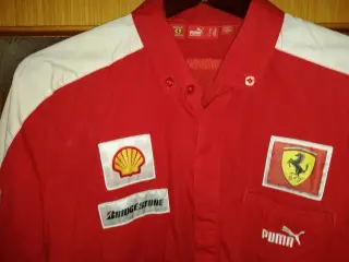 PUMA FERRARI RETRO SKJORTE, STR XL