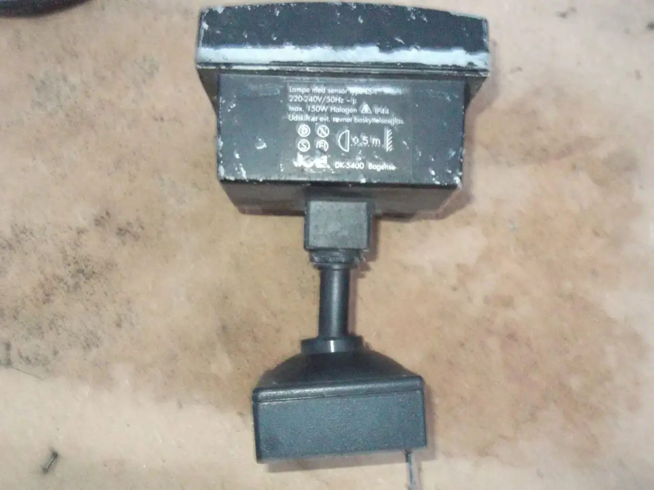 Billede 1 - halogenlampe med sensor