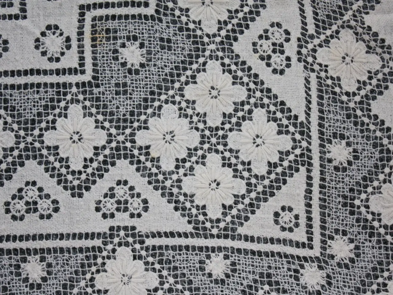 Billede 4 - Hvid dug 108 x 152 cm
