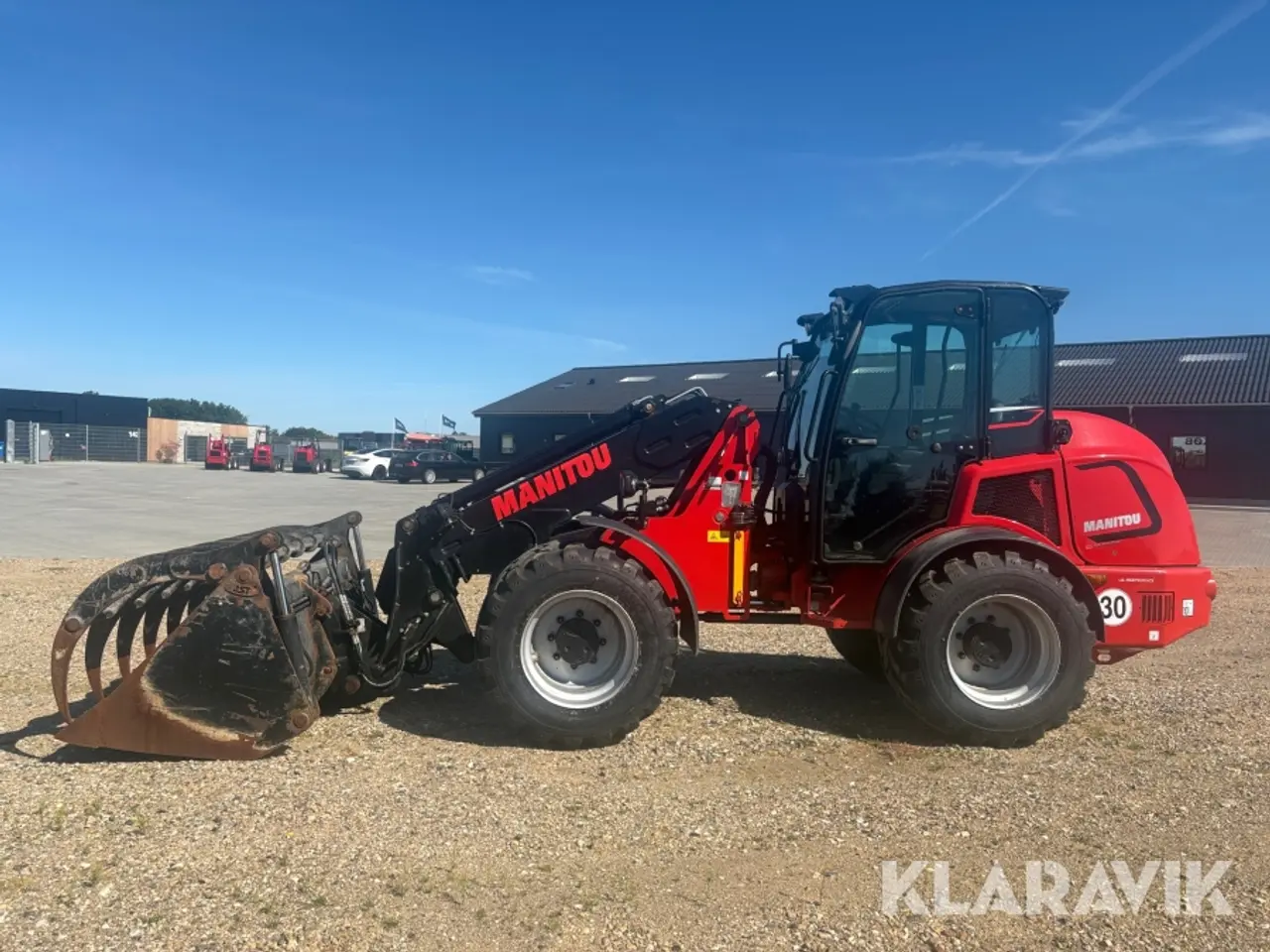 Billede 2 - Minilæsser Manitou MLA-T516-75H med teleskop