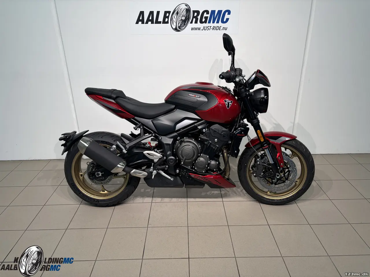 Billede 1 - Triumph Trident 800 Carnival Red
