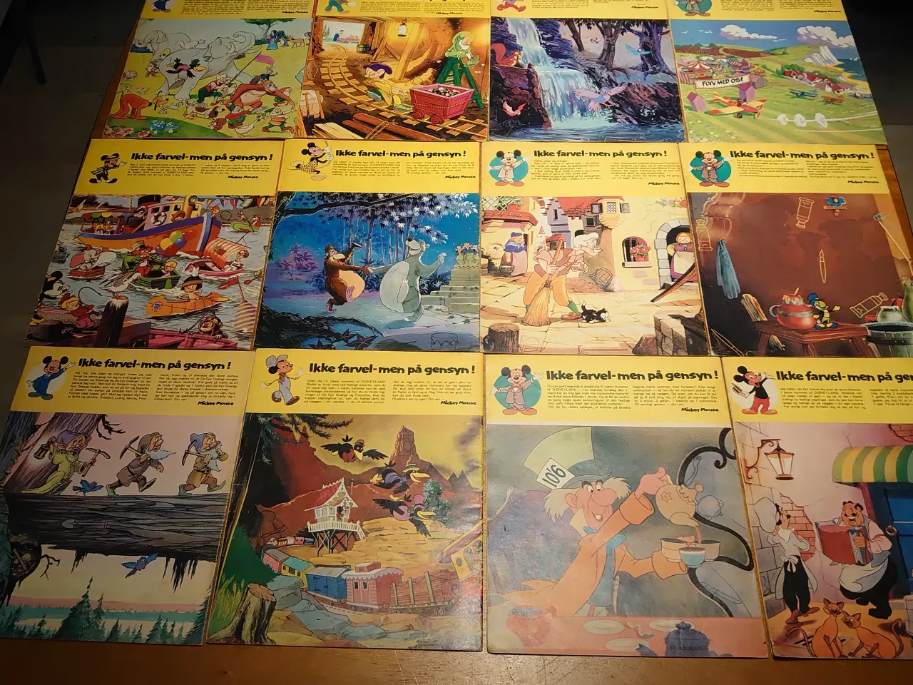 Billede 6 - 12stk Walt Disney"Disneyland- magasinet"1.årg.1973