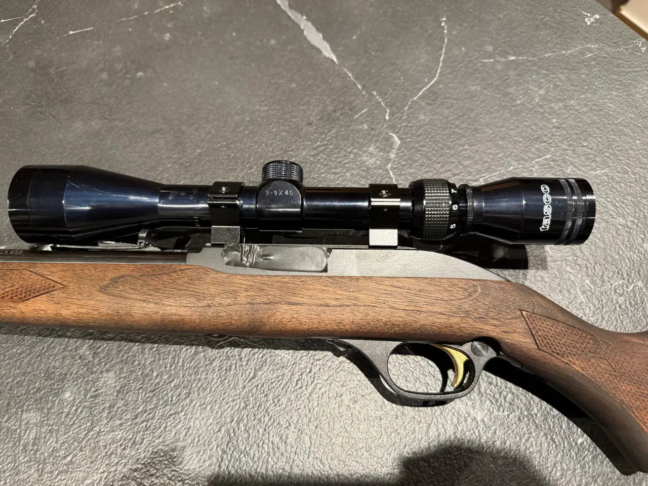 Billede 3 - Marlin 990 Ducks unlimited halvautomat 22lr.