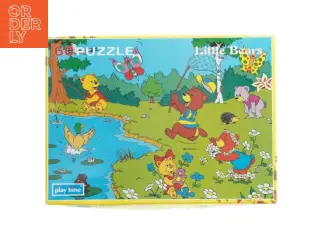 Puslespil med små bjørne fra Play Time (str. 60 brikker. 23 x 32 cm)