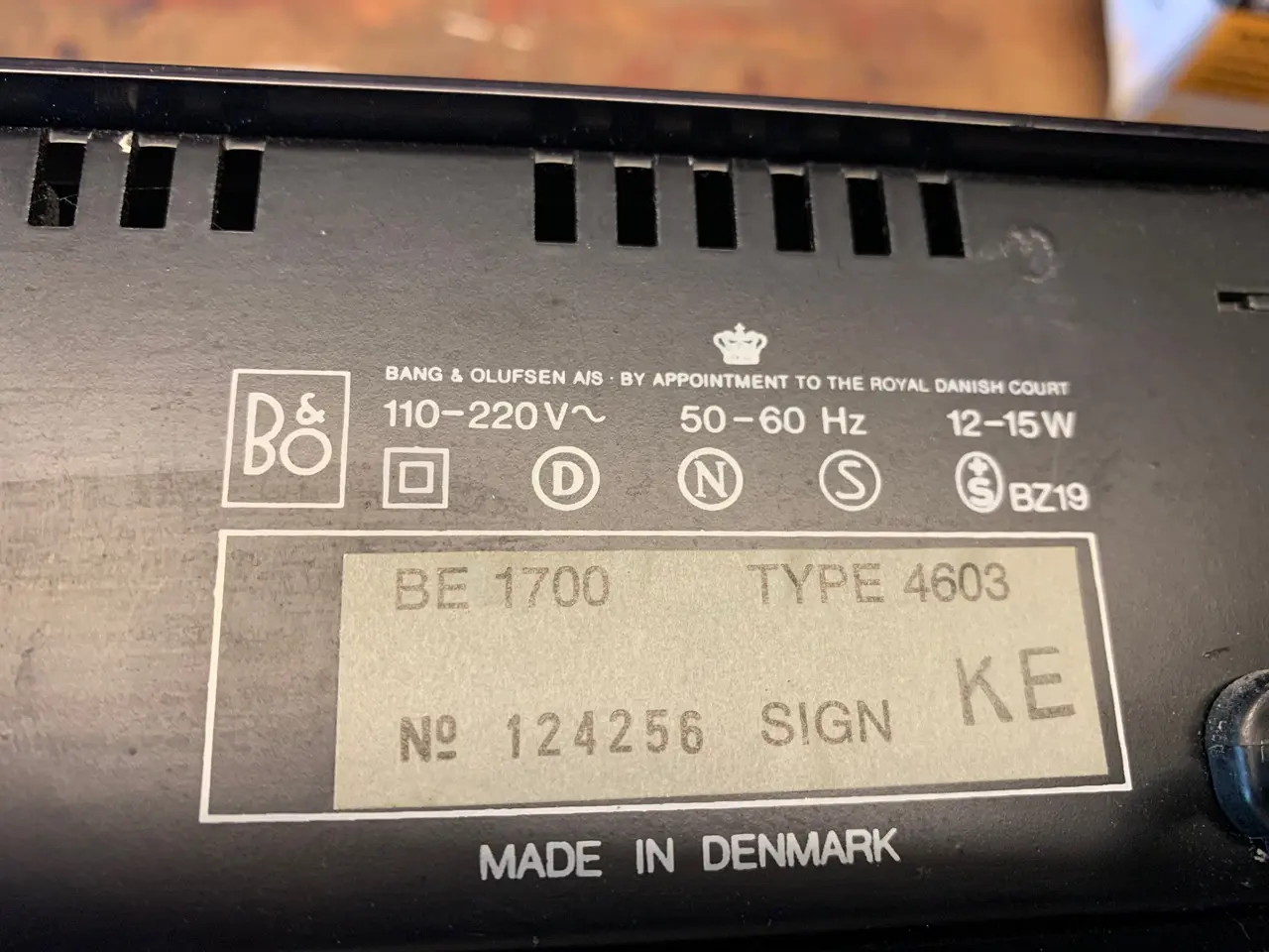 Billede 4 - Beocord 1700 - giv et bud